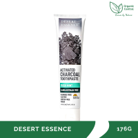 Desert Essence Activated Charcoal Toothpaste Fresh Mint 176g
