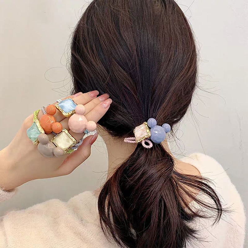 Cột tóc đá Mickey xinh xắn