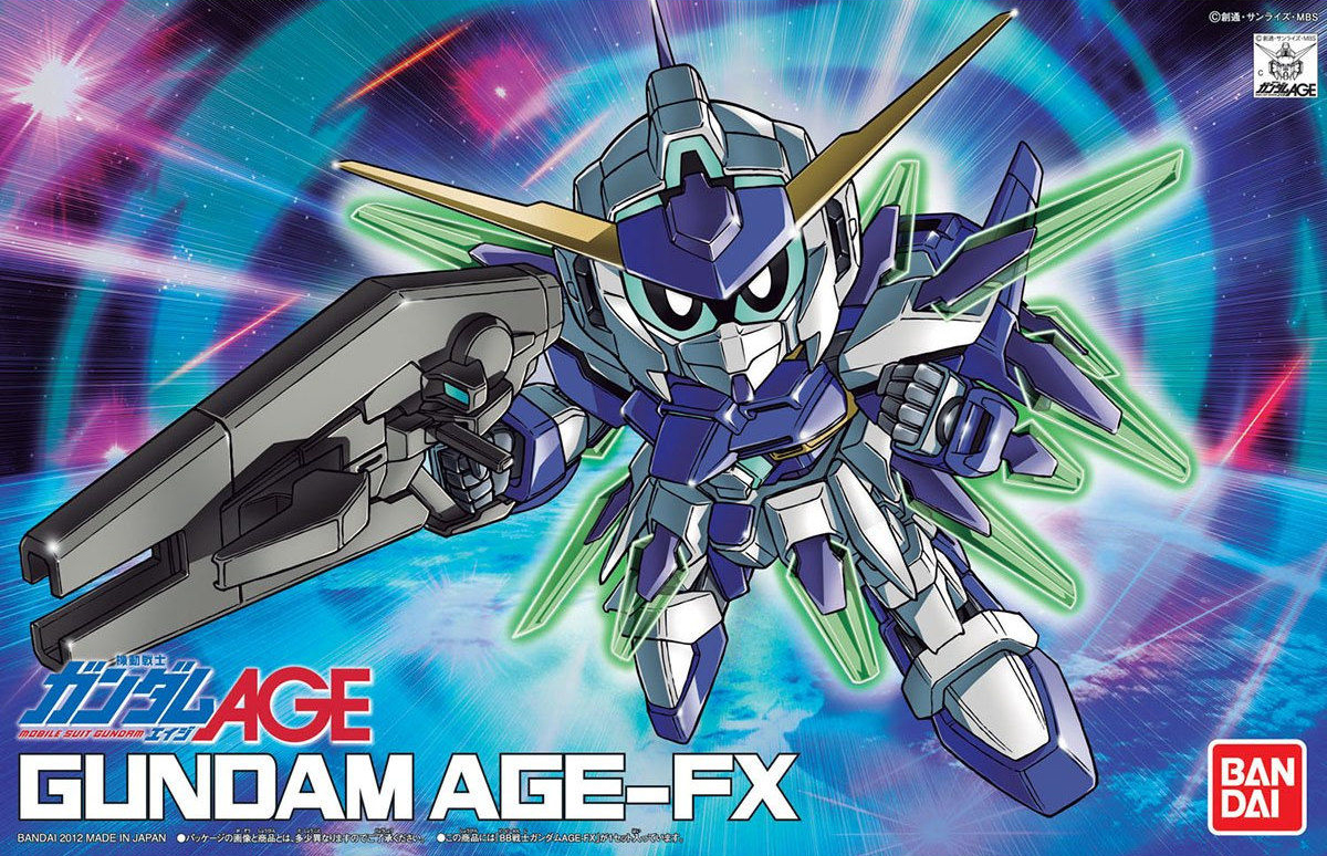 Mô hình gundam bandai sd bb 376 gundam age-fx
