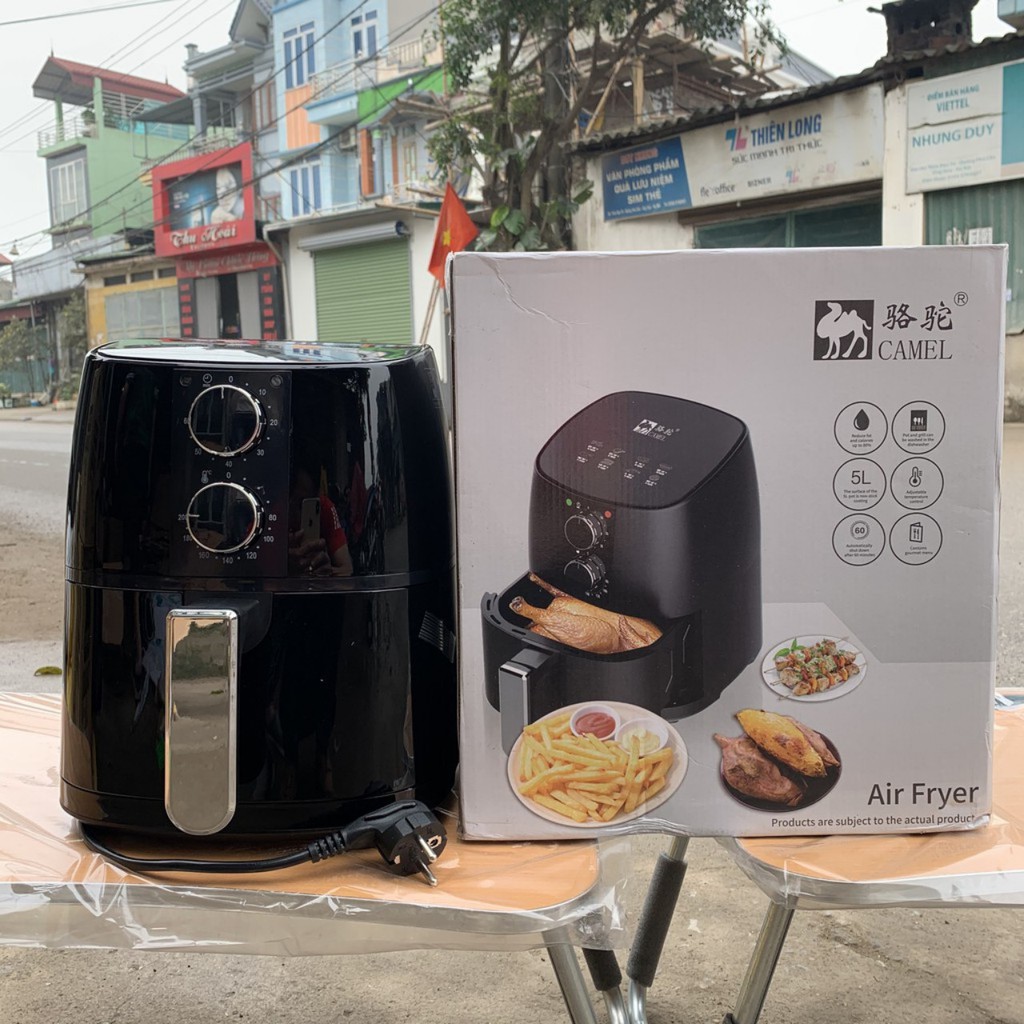 Nồi chiên không dầu camel 5l