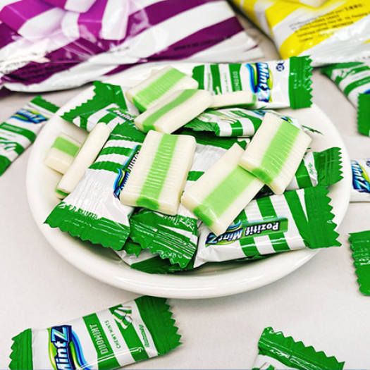 Kẹo Nhai MintZ Duomint Chewy Mints (Gói 150g-lá)