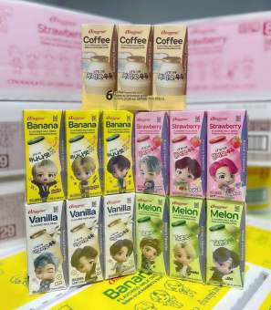 Lốc 6 Hộp Sữa Trái Cây Binggrae Hàn Quốc - Đủ Vị