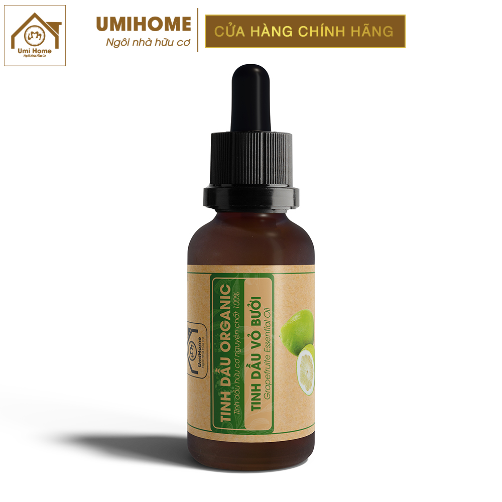 Tinh dầu vỏ bưởi hữu cơ umihome 10ml nguyên chất