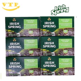 Combo 6 Cục Xà Phòng Diệt Khuẩn Irish Spring 113g – Mỹ