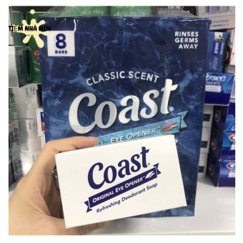 XÀ PHÒNG CỤC COAST HỘP TRẮNG HÀNG MỸ 113g