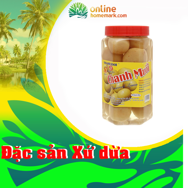 Chanh muối Thanh Bình - đồ ăn vặt