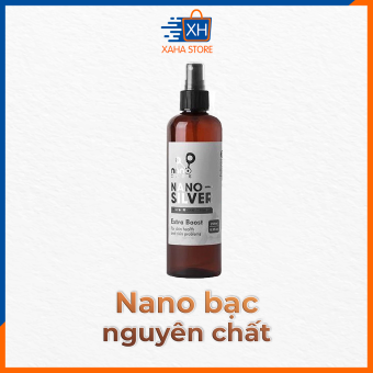 Nano bạc nguyên chất diệt khuẩn | Nano silver | Bạc tươi (Ag) - 250ml