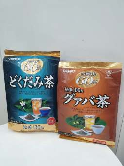 Trà Diếp Cá và trà ổi Giải Độc Mát Gan Hỗ Trợ Giảm Cân Orihiro - RIKOB STORE