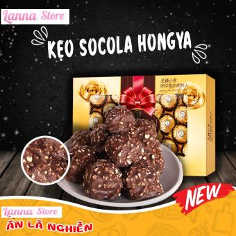 Kẹo Socola HONGYA Golden Chocolate Cao Cấp, Kẹo Chocolate Đài Loan - Hộp 208Gr