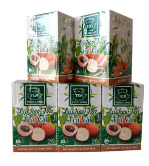 Trà Vải Túi Lọc - Phúc Long - 2g x 25 gói