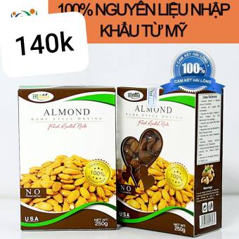 Hạnh Nhân Tách Vỏ Hộp 250g