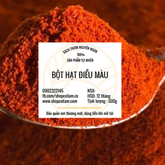 Bột Hạt Điều Màu ( Cari) 500g