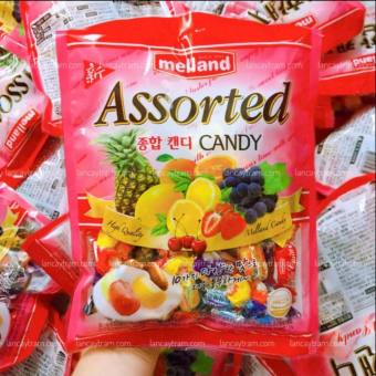 KẸO MELLAND HÀN QUỐC VỊ HOA QUẢ GÓI 300G