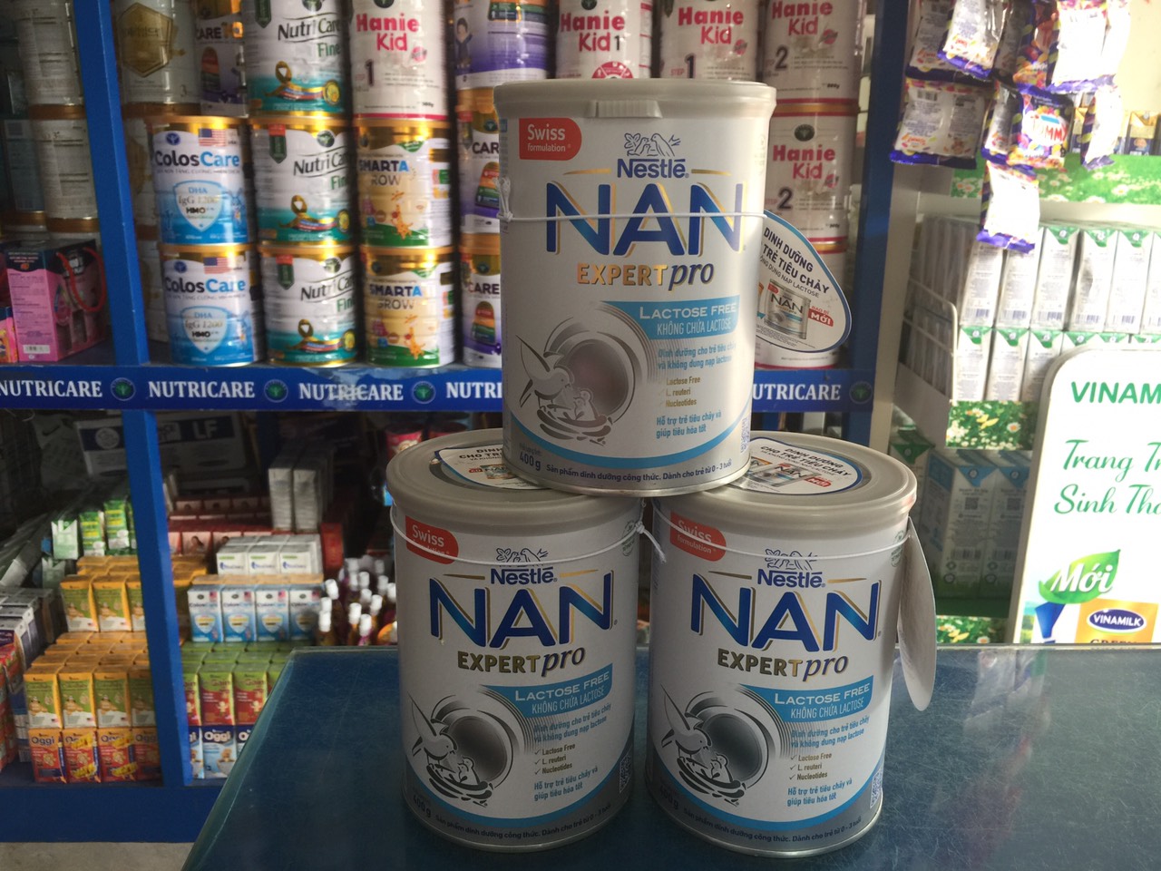 Mẫu mới- Sữa Nan Al 110 400g dành cho trẻ bị tiêu chảy 0-3 tuổi