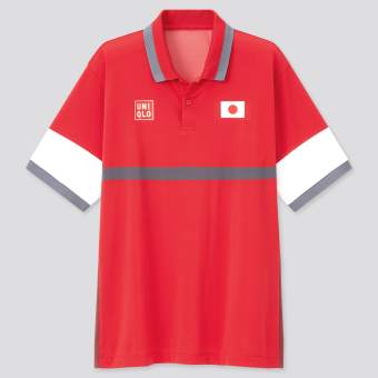 Áo thể thao Tennis Uniqlo Kei Nishikori - Giải Nhật 2021