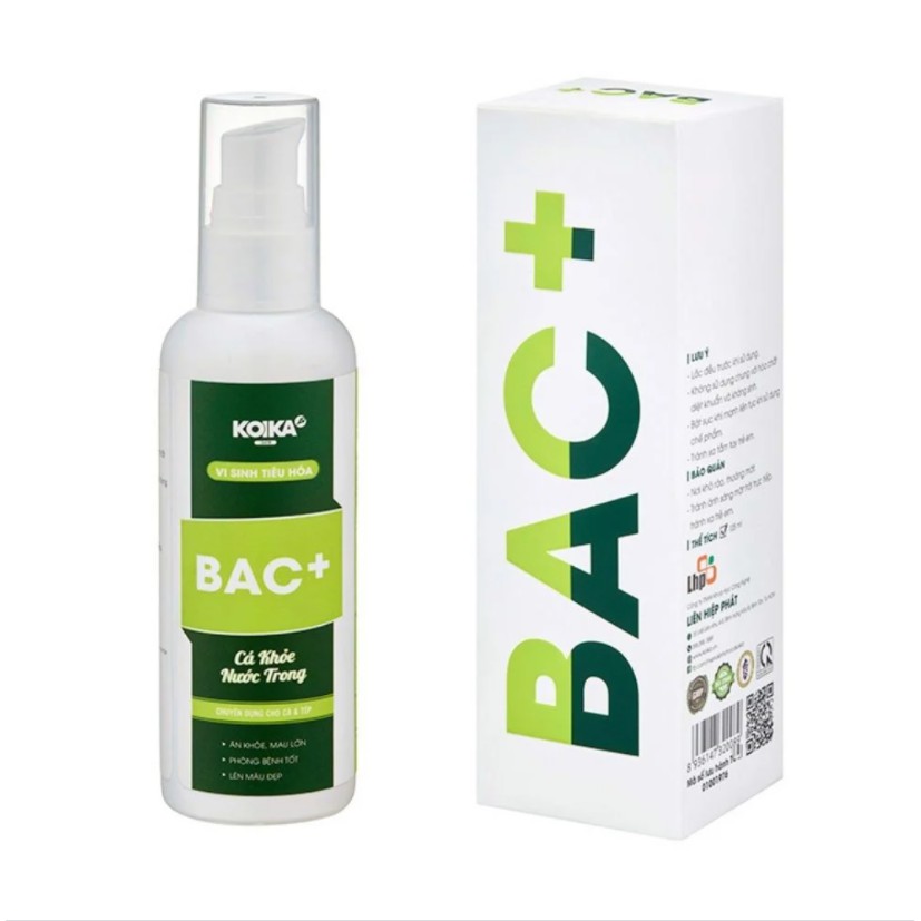 Men vi sinh tiêu hóa cho cá BAC +