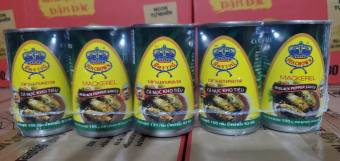 Cá Nục Kho Tiêu SeaCrow ( Lốc 5 lon) 155g
