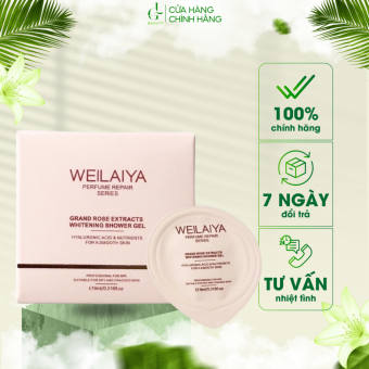 Sữa Tắm Tuỷ Mật Hoa Hồng Lưu Hương Lâu Trắng Da Toàn Thân Damask Weilaiya Mini 9ml