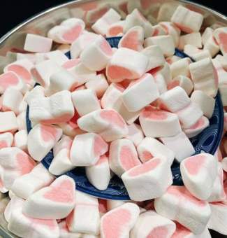 Kẹo Bông Gòn Sữa Dâu   100G