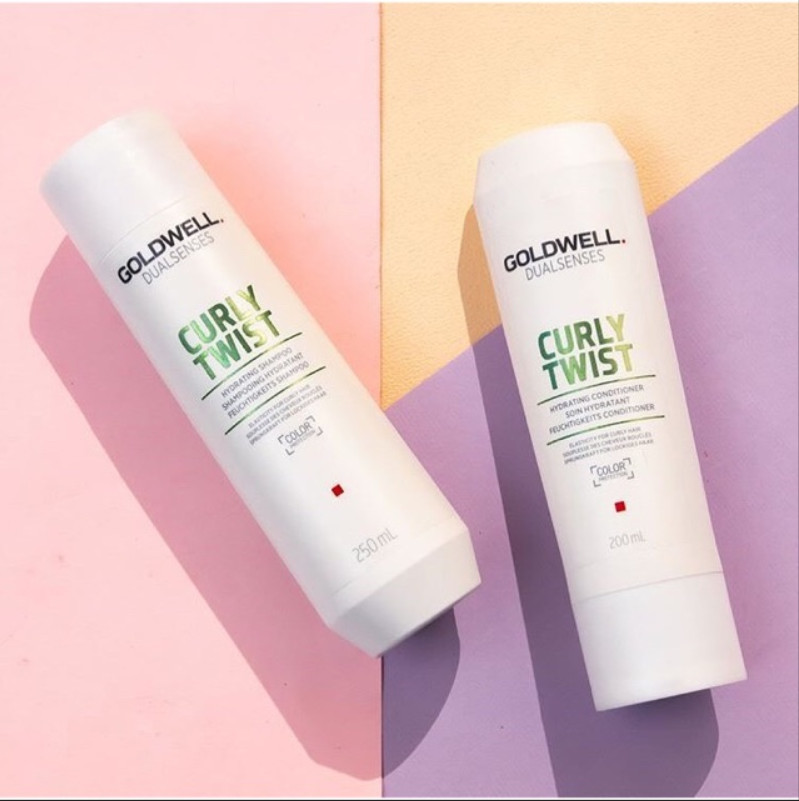 Cặp gội xả dưỡng tóc xoăn Curly Twist Goldwell Dualsenses 250ml l 200ml