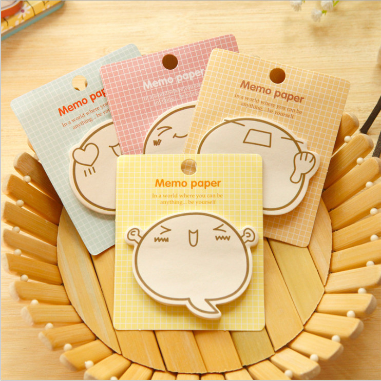 Giấy nhớ, giấy note, flashcard hình con ma ngộ nghĩnh LILA NOTEMA031
