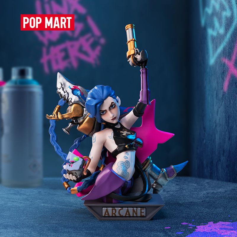 Pop Mart League Of Legends Arcane Series Pvc/Abs Figurines