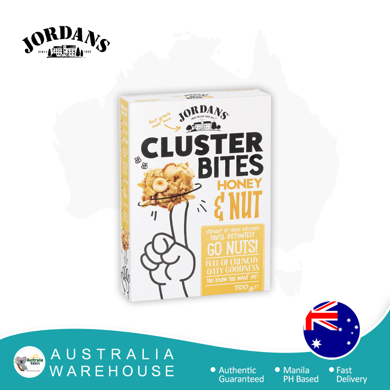 Jordans Cluster Bites Honey Nut 500G