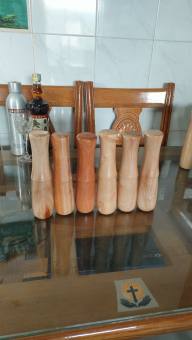 Chày gỗ đâm tiêu giã tỏi màu tự nhiên ĐĂNG KHÔI loại 1