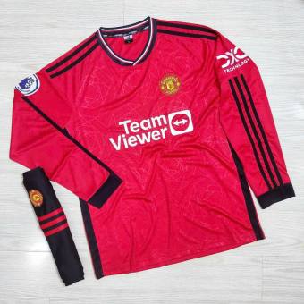 Quần Áo Bóng Đá MANCHESTER đỏ dài tay mùa giải  2023