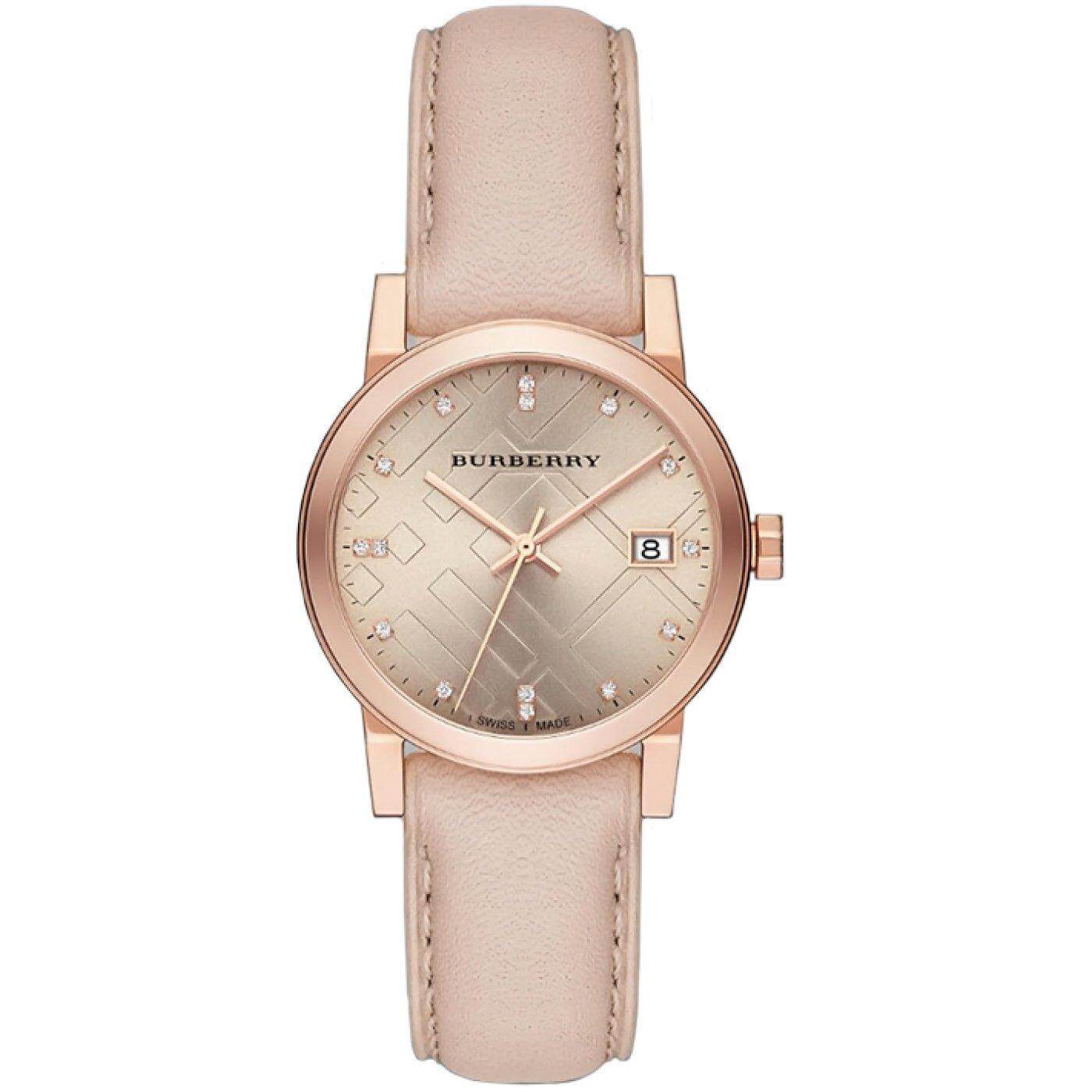 Gold hot sale burberry watch