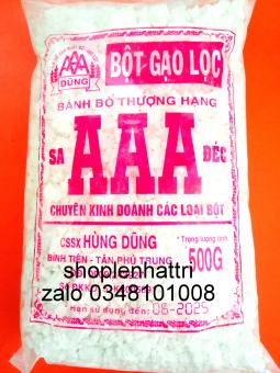 Bột bánh bò bột gạo lọc AAA làm bánh xèo bánh giò 500g