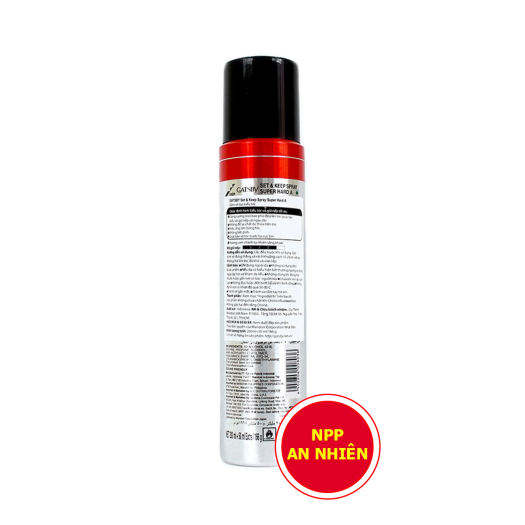 Gôm xịt tóc cao cấp đến từ Nhật Bản Gatsby Hair Spray Super Hard 250ml