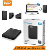 WD Elements 1TB/2TB Portable Hard Drive with 2-Year Warranty