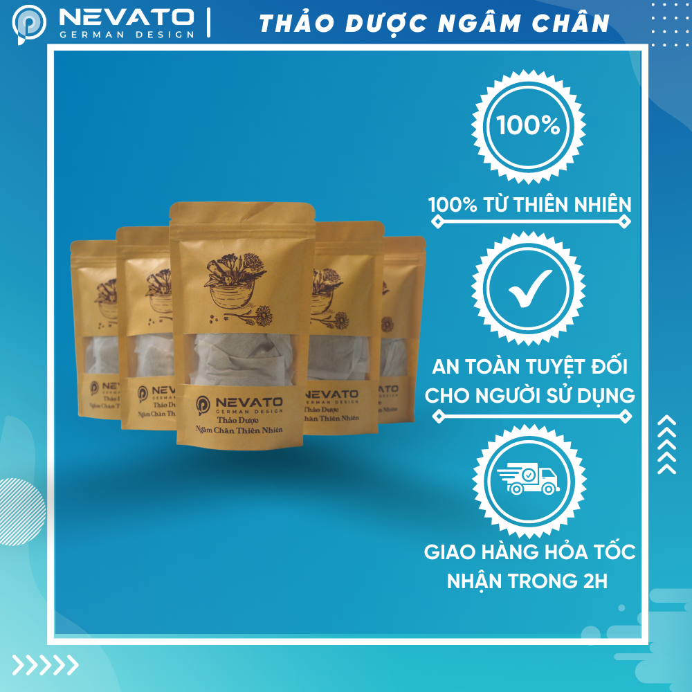 Combo 10 túi thảo dược ngâm chân thải độc