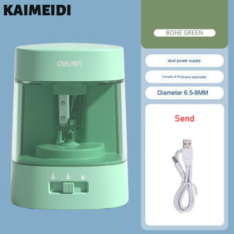 KAIMEIDI Máy Gọt bút chì hoàn toàn gọt bút chì tự động bút chì mài sinh viên trường học tiểu học bút chì mài pin USB sử dụng kép