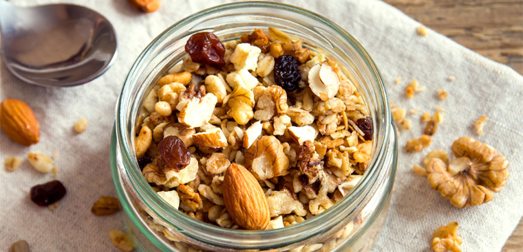 Combo 1 kg hạt làm granola và công thức làm
