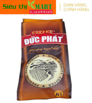 CÀ PHÊ RANG XAY DI SẢN TRUYỀN THỐNG ĐỨC PHÁT COFFEE TÚI  500G (1/2KG)