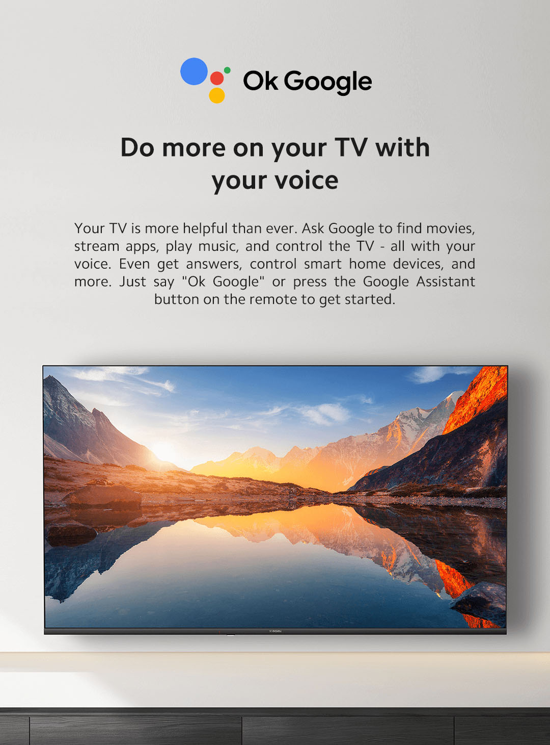 (Offiziell) Xiaomi TV A 43 FHD 2025 TV Smart Google TV DVB-T2/C Sprachsteuerung 1,5 GB RAM 8 GB ROM 5G WIFI Bluetooth 5.0 Google OS HD Smart-TV-Fernseher Google Playstore YouTube Chromecast (3 Jahre Garantie)