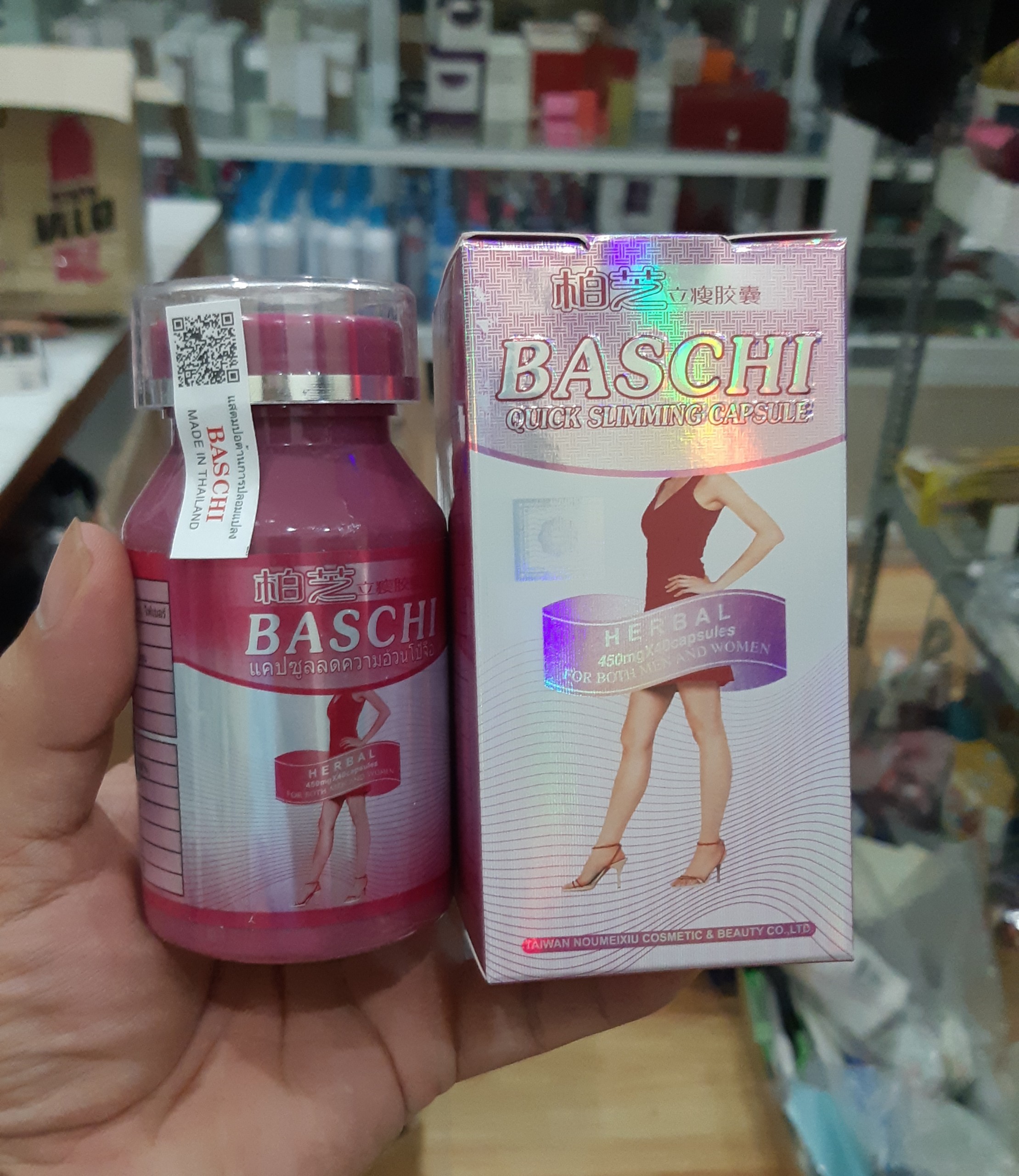 Giảm Cân Bacchi Hồng Dành Cho Cơ Địa Khó 40 viên MẪU MỚI