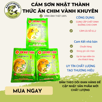 Cám Vành Khuyên Sơn Nhật Thành (Dưỡng/Số 1/Số 2) 100gr - Thức Ăn Chim Khuyên