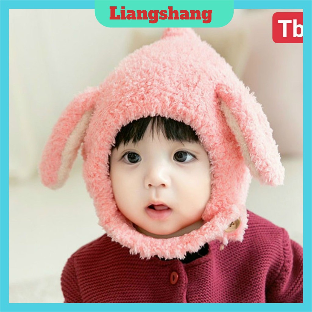 Mũ len tai cừu/mũ lông cừu đáng yêu cho bé