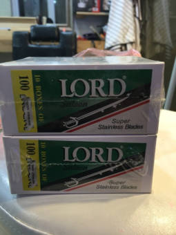 Dao Lam Cạo Râu Lord Nửa Lưỡi Tách Sẵn 100 LƯỠI