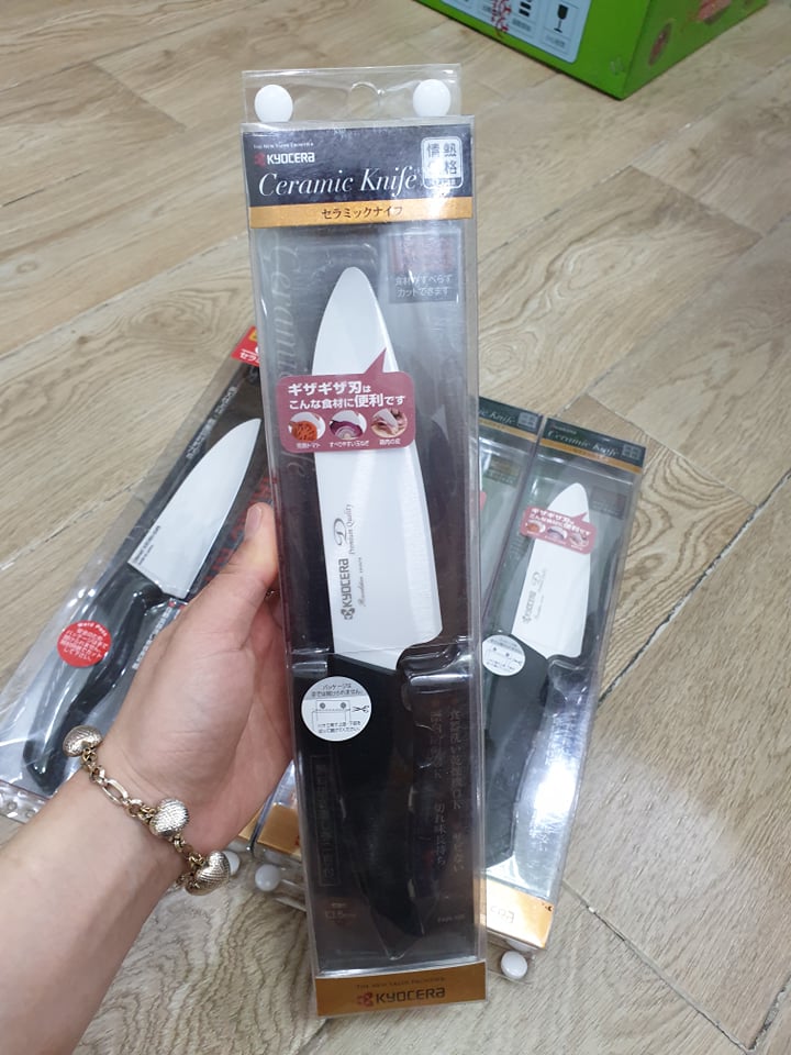 Dao gốm lớn kyocera Ceramic Kitchen Knife 13,5cm