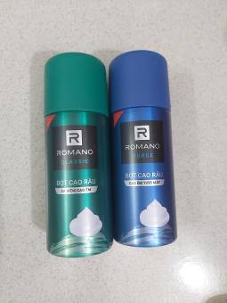 Bọt cạo râu Romano 175ml (Classic hoặc Force)