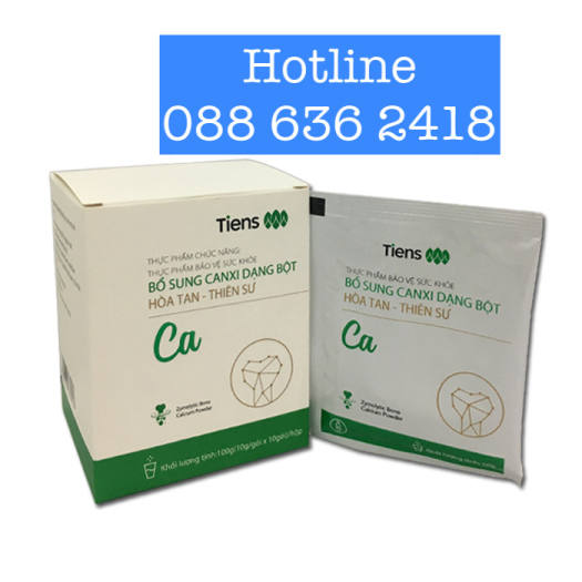 Canxi Thiên Sư dạng bột hoà tan giúp xương chắc khoẻ