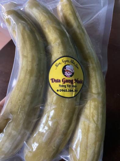 DƯA GANG MUỐI NHÀ LÀM KHÔNG PHẨM MÀU GÓI 1kg