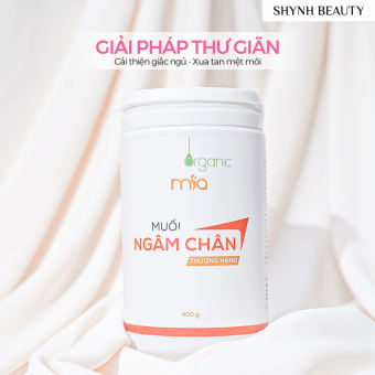 Muối ngâm chân Mía Organic 400gr