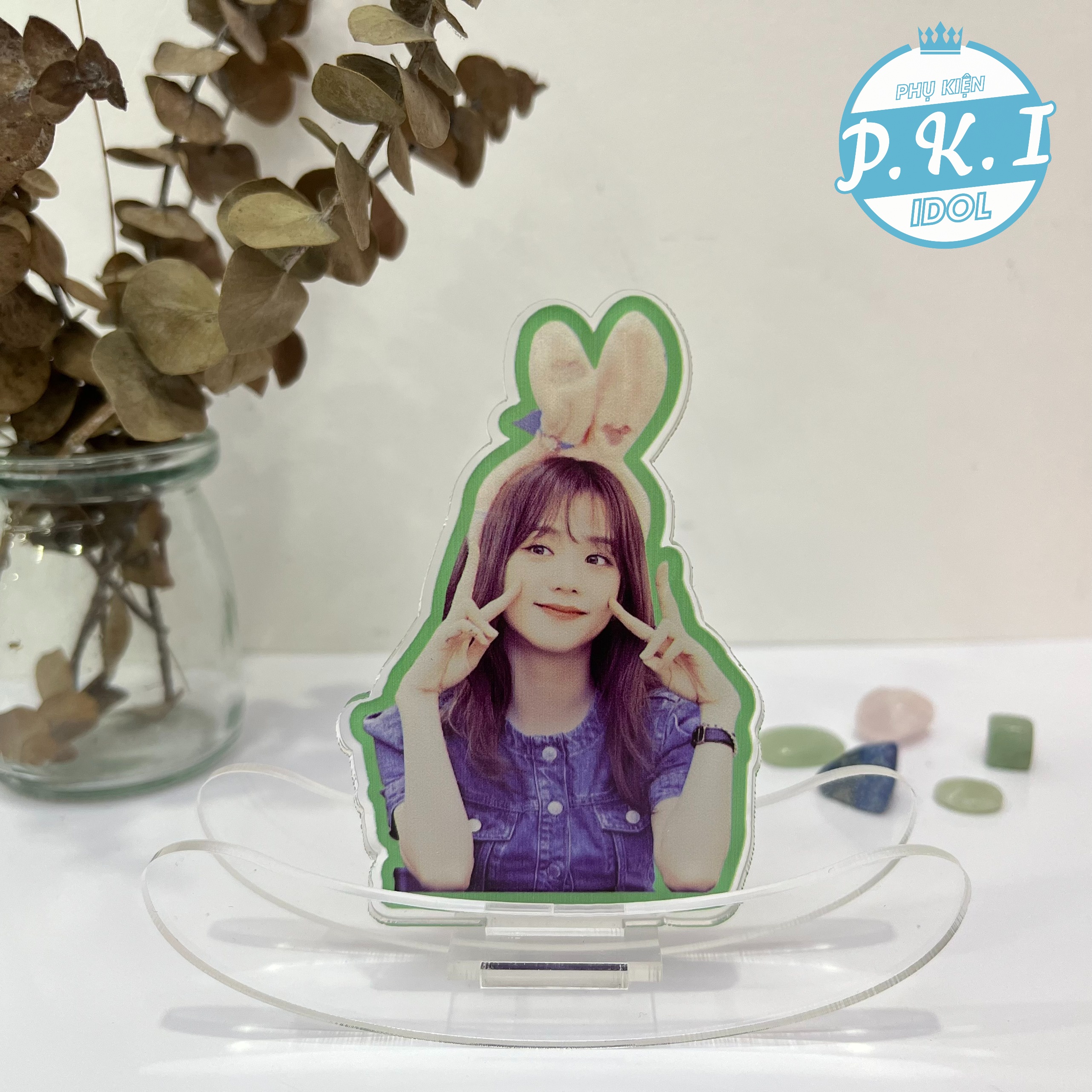 Standee Để Bàn Jisoo - Ngắm Sú Cả Ngày Không Chán Luôn
