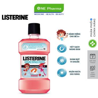 Nước súc miệng Listerine Kids cho trẻ trên 6 tuổi 250ml