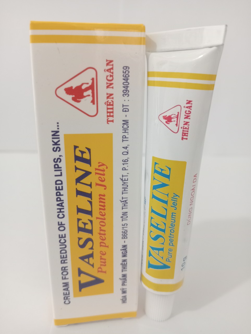 Combo 5 tub sáp làm giảm nứt nẻ môi, da.. vaseline tub 10 g